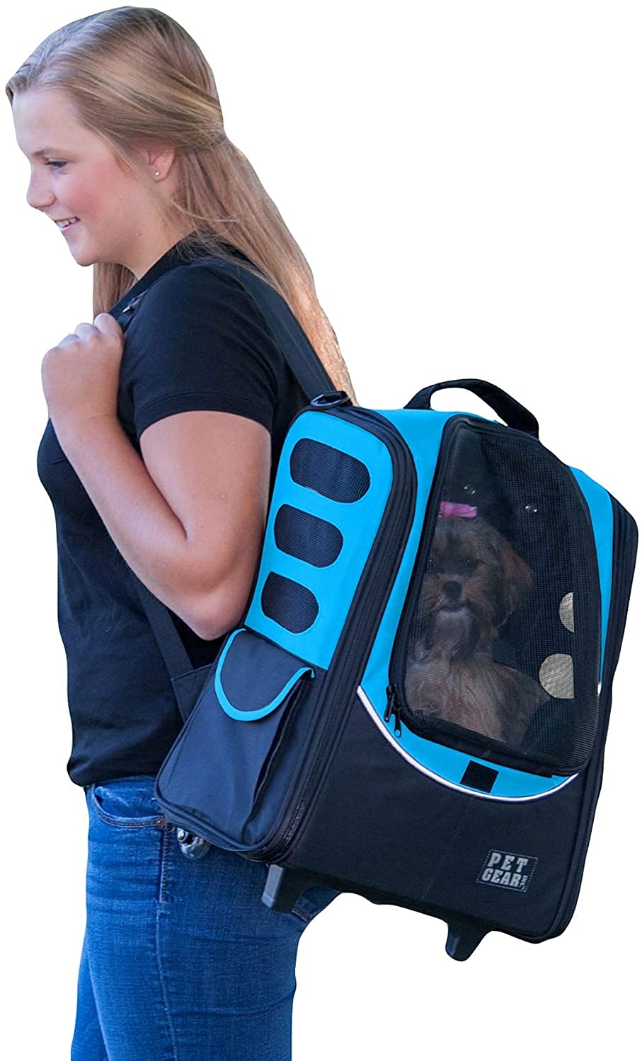 Ocean Blue Pet Backpack I649631