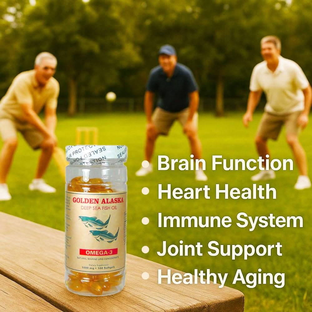 Omega 3 Fish Oil 1000mg 100 Softgels J45017