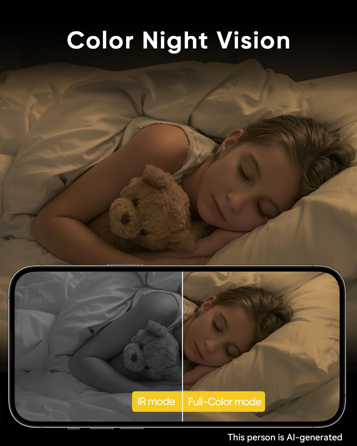 2K Indoor Security Camera 2-Pack with Night Vision L5397