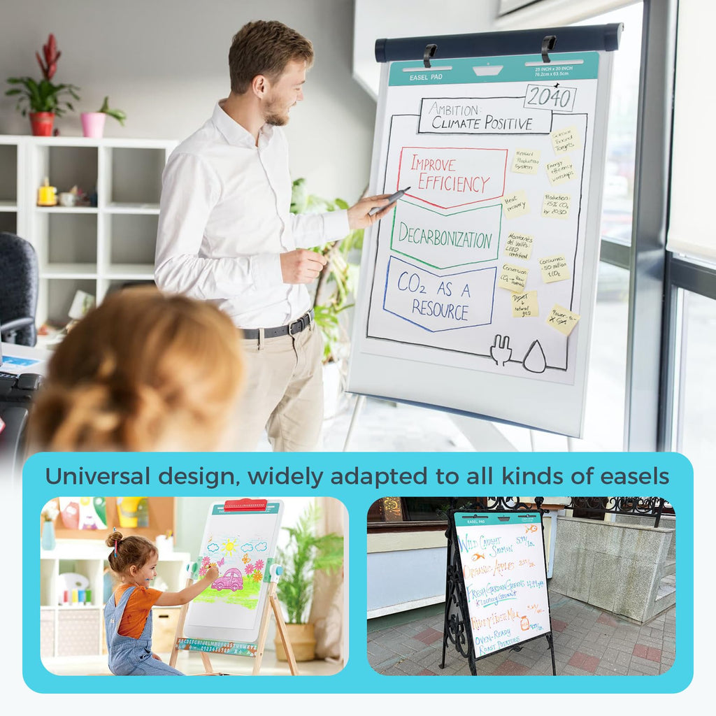 25x30 Inch Sticky Easel Pad, 300 Sheets O30690