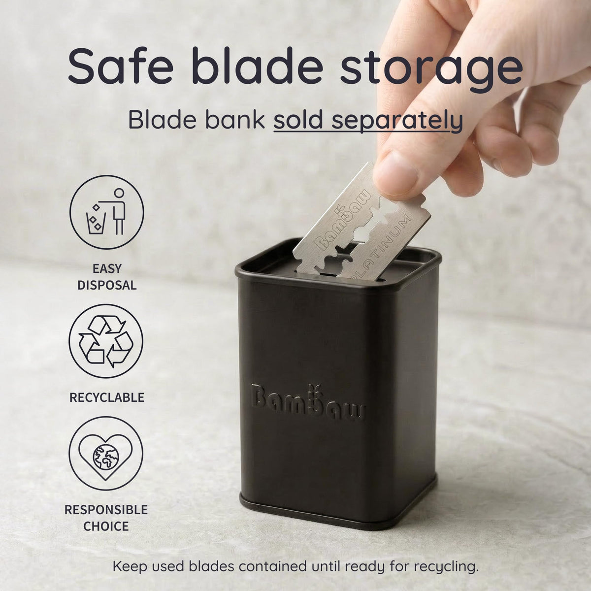 Double Edge Razor Blades 60 Pack Platinum Swedish Stainless Steel X438