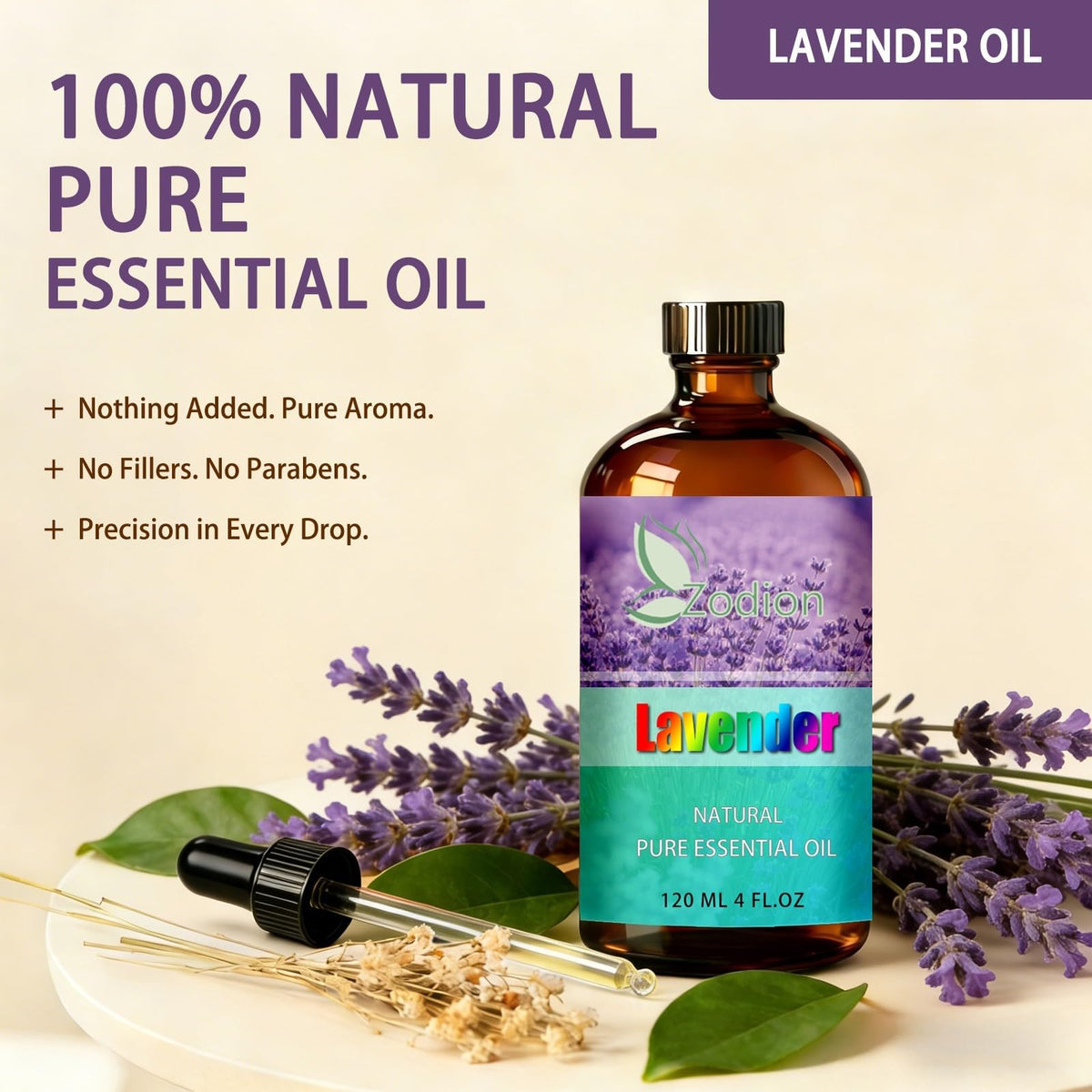 Lavender & Marjoram Essential Oil 4 Fl Oz D526736