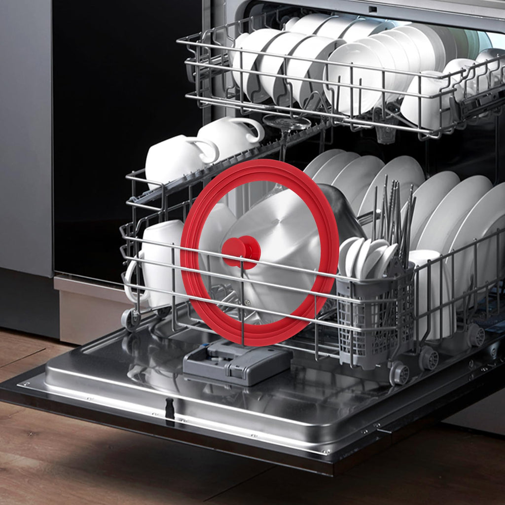 Universal Tempered Glass Pan Lid with Silicone Edge P13000