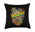 Comic Clown Pop Art Throw Pillow T651