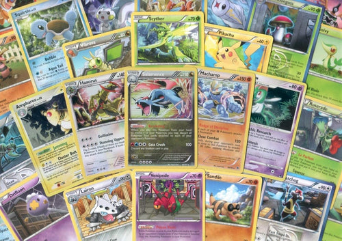 150 Assorted Pokemon Card Lot with Foils V64583