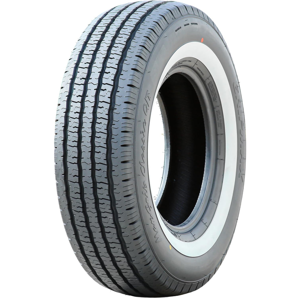 All-Season Touring Radial Tire 205/75R15 97H White Side Wall W123
