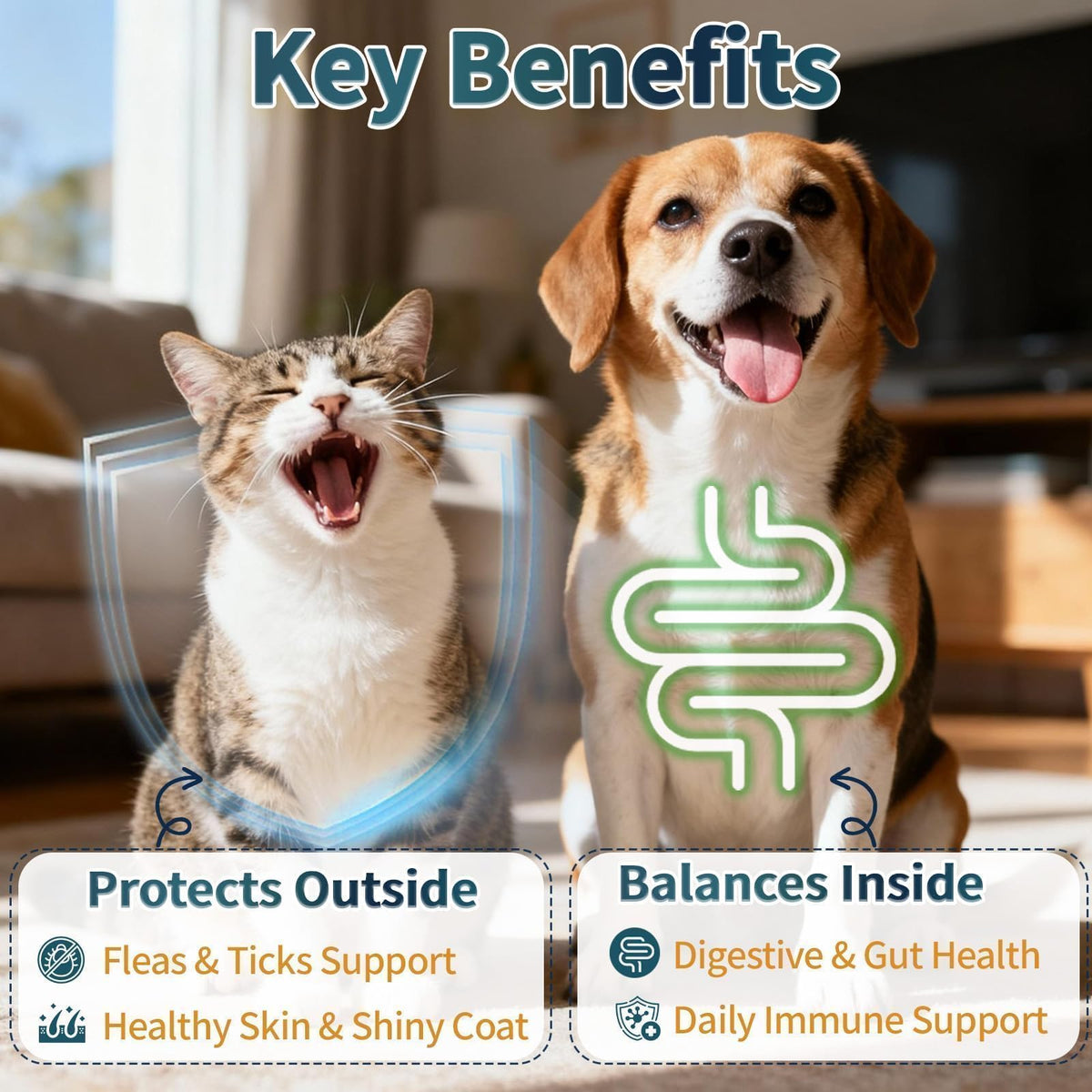 Flea and Tick Prevention for Cats and Dogs Drops R68133