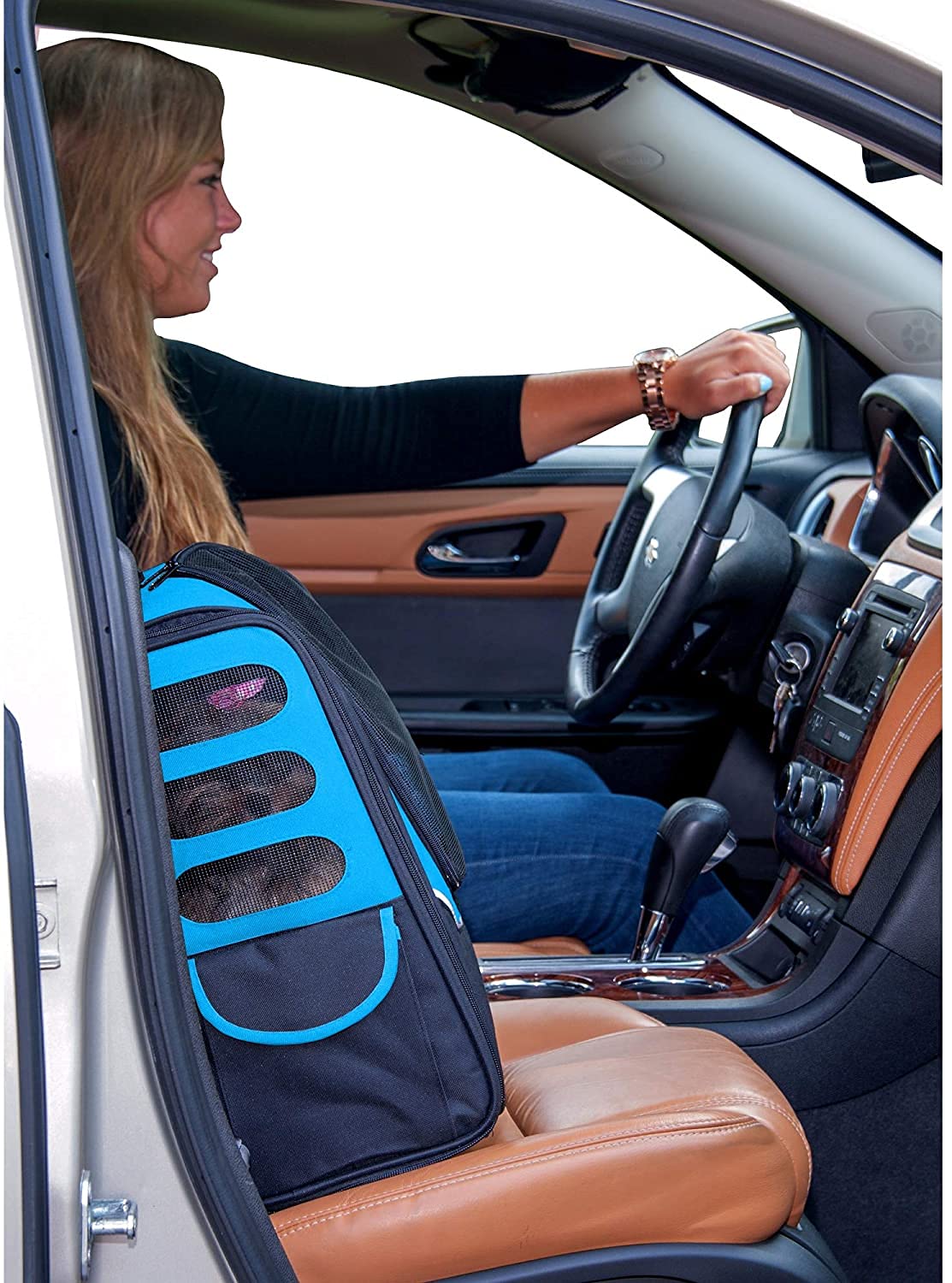 Ocean Blue Pet Backpack I649631