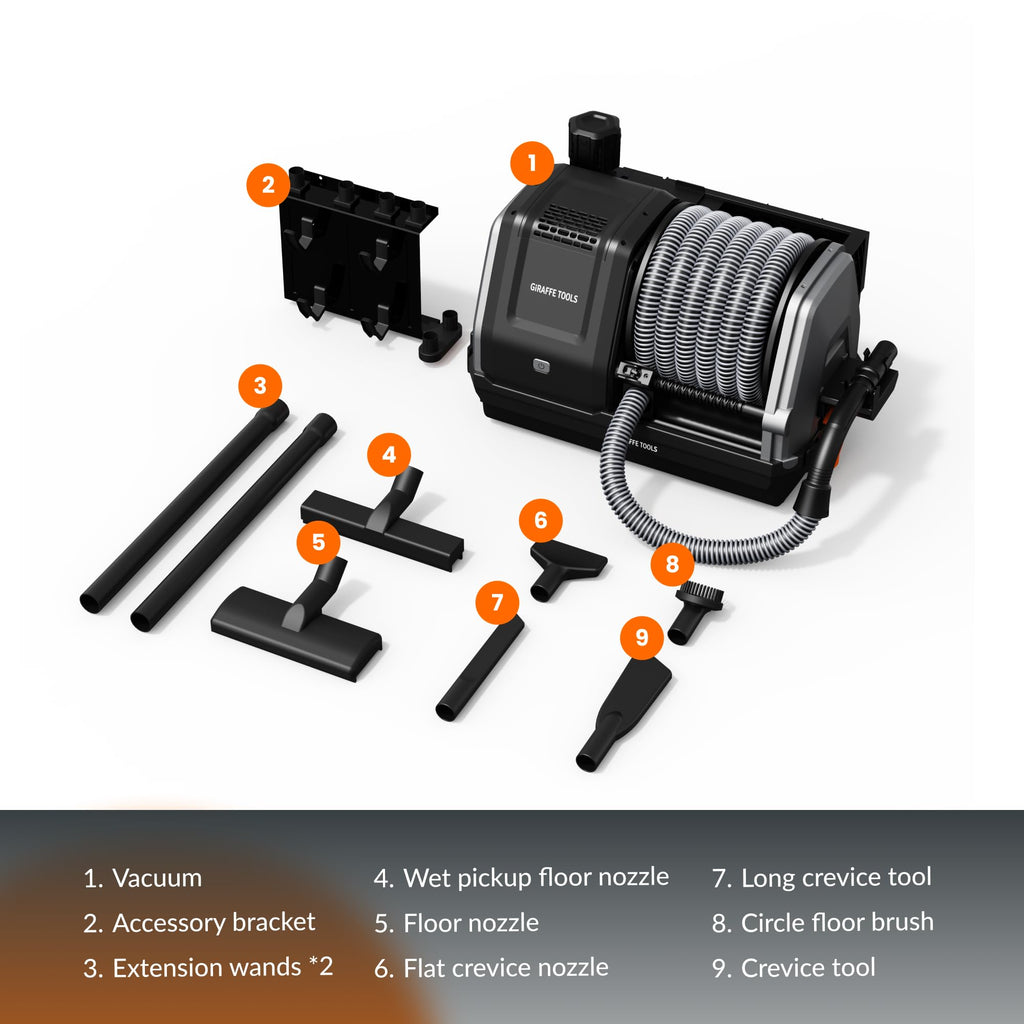 Garage Vacuum Cleaner with 30FT Hose J581661