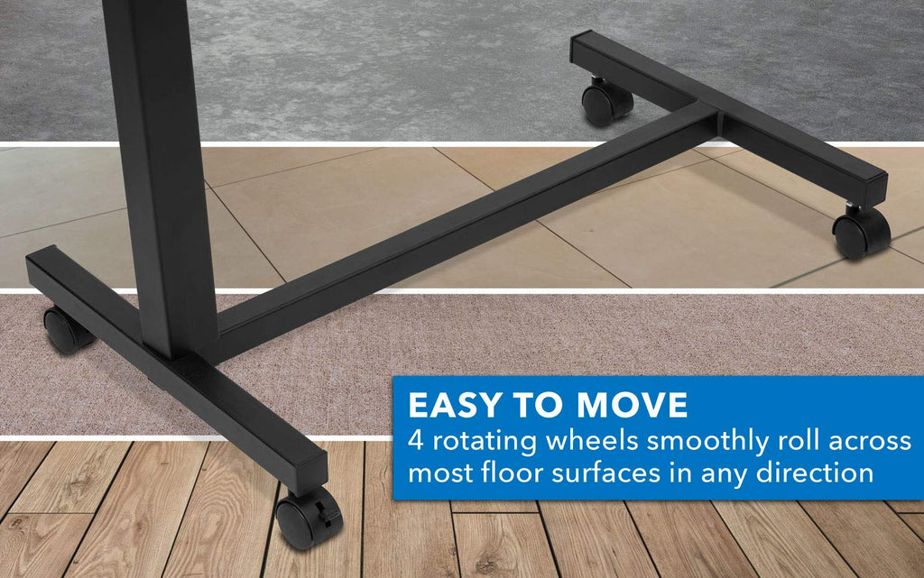 Overbed Table with Wheels W76361
