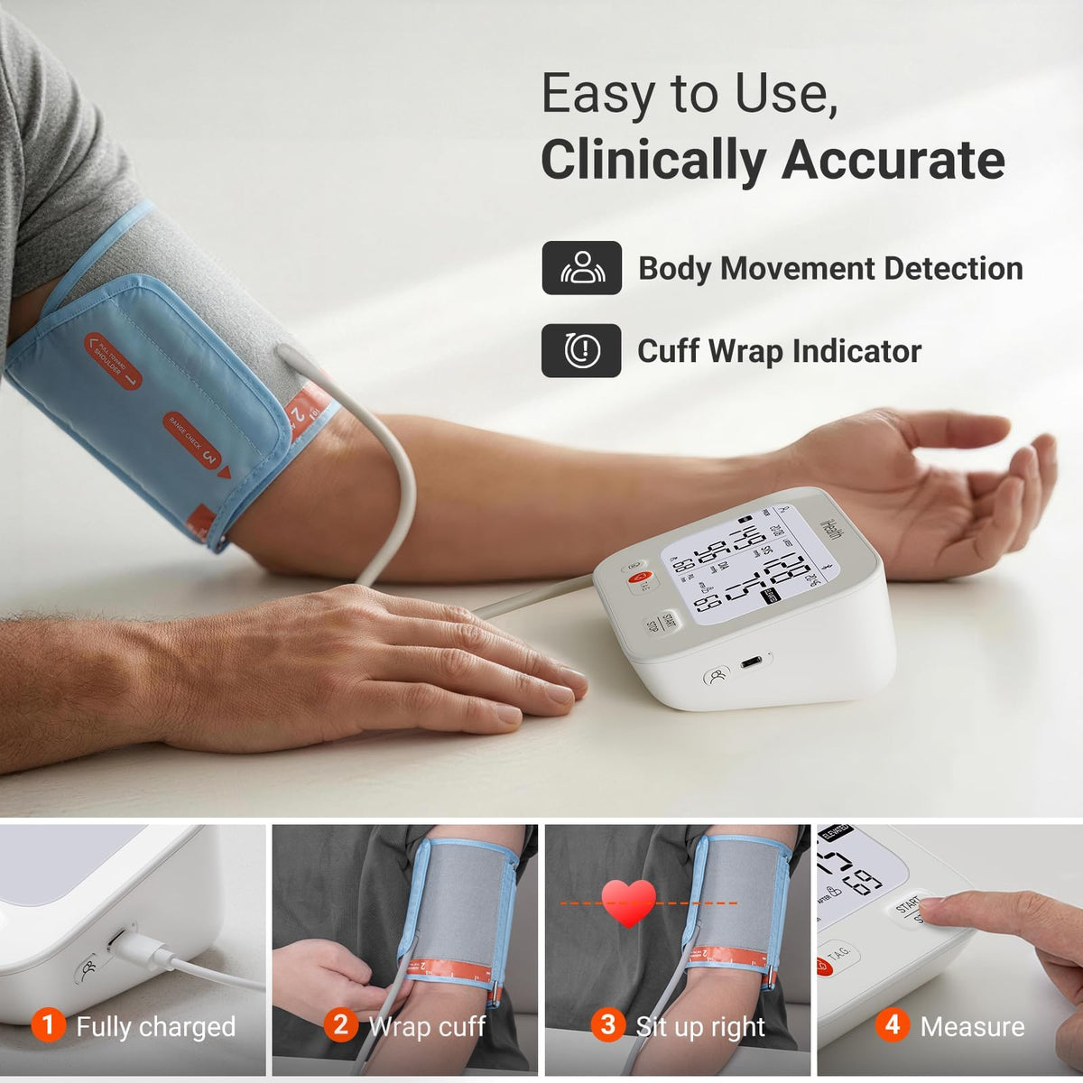 Rechargeable Blood Pressure Monitor R7240
