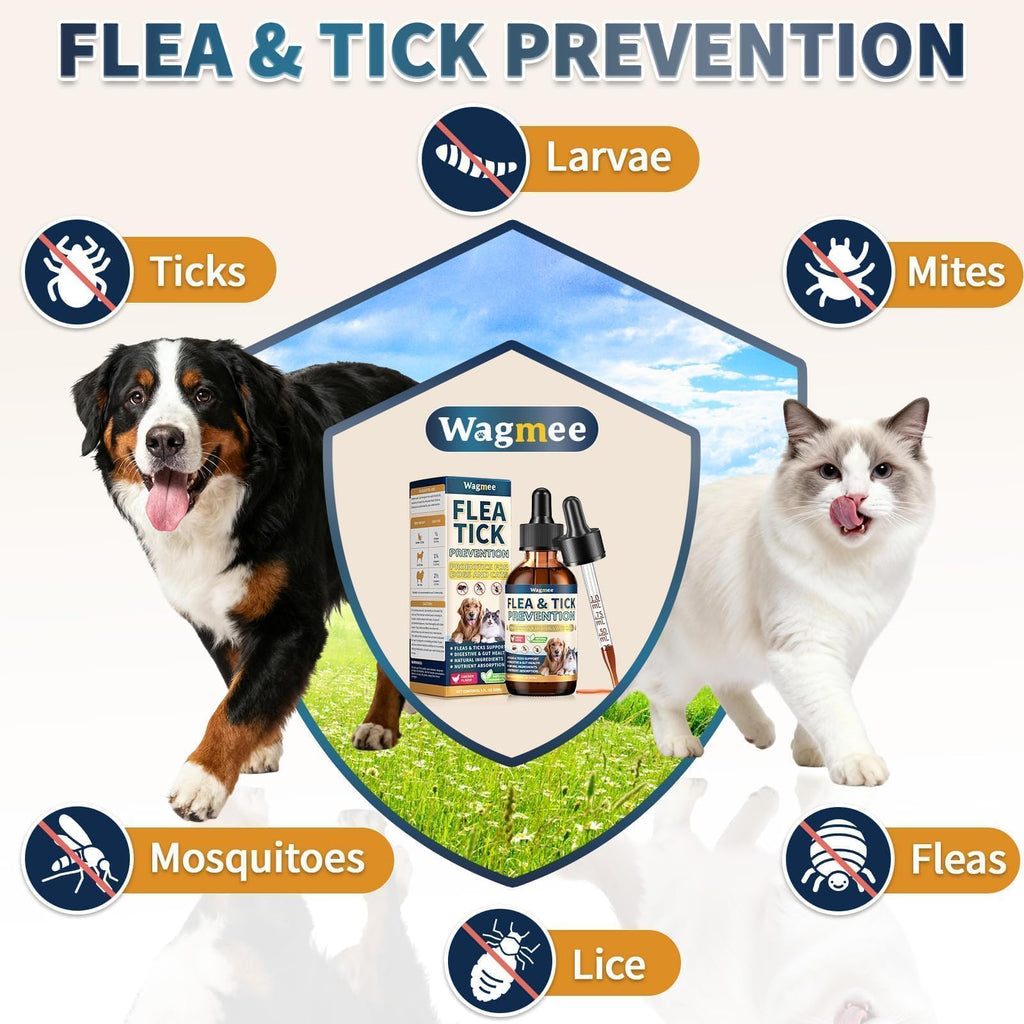 Flea and Tick Prevention for Cats and Dogs Drops R68133