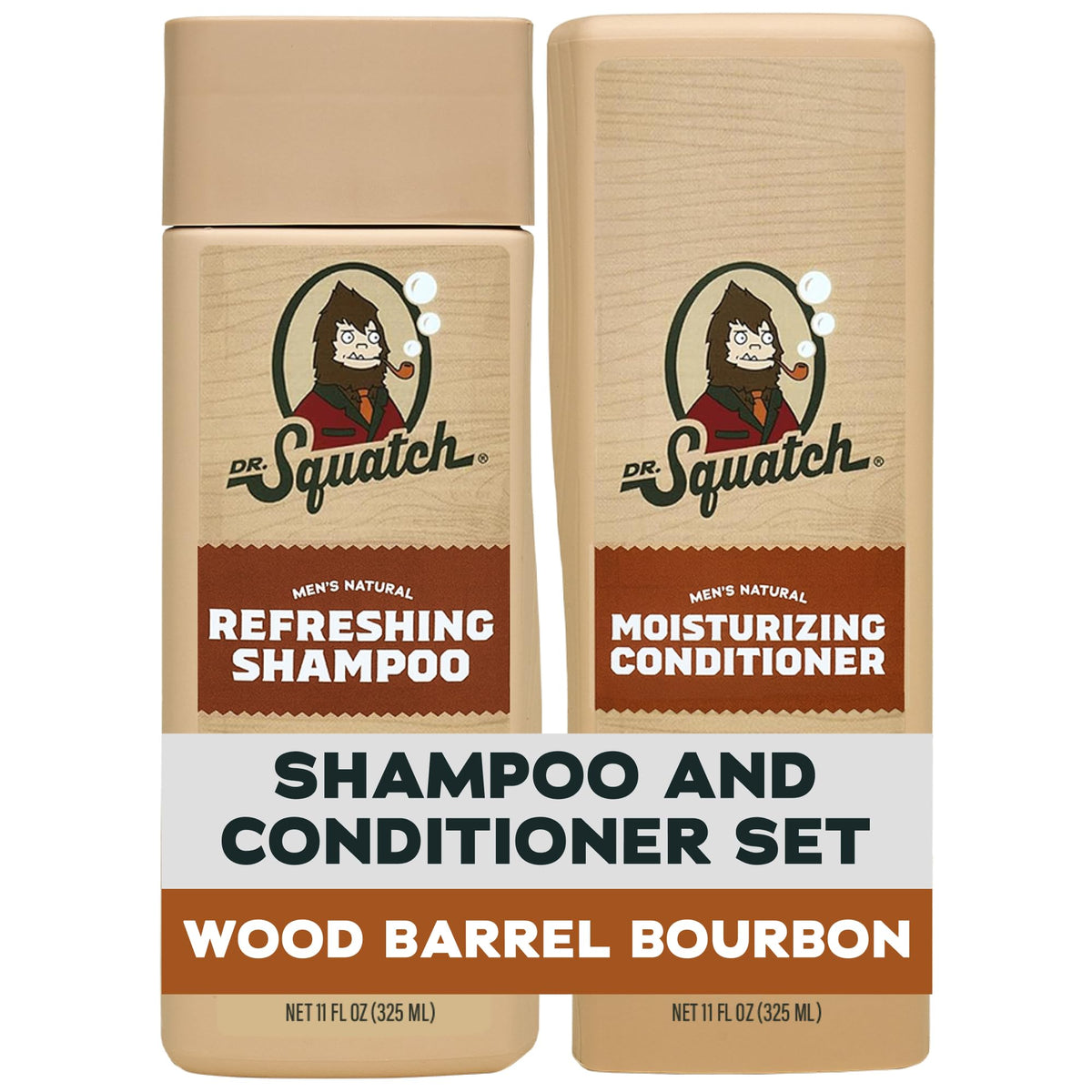 Natural Shampoo and Conditioner Set 11 fl oz 2-Pack F906