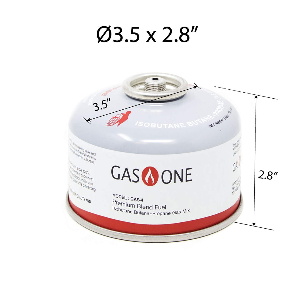 Camping Fuel Isobutane Fuel Canister 100g 4 Pack N352