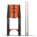 Telescoping Ladder 20.3 FT 330 lbs Capacity Orange A23893