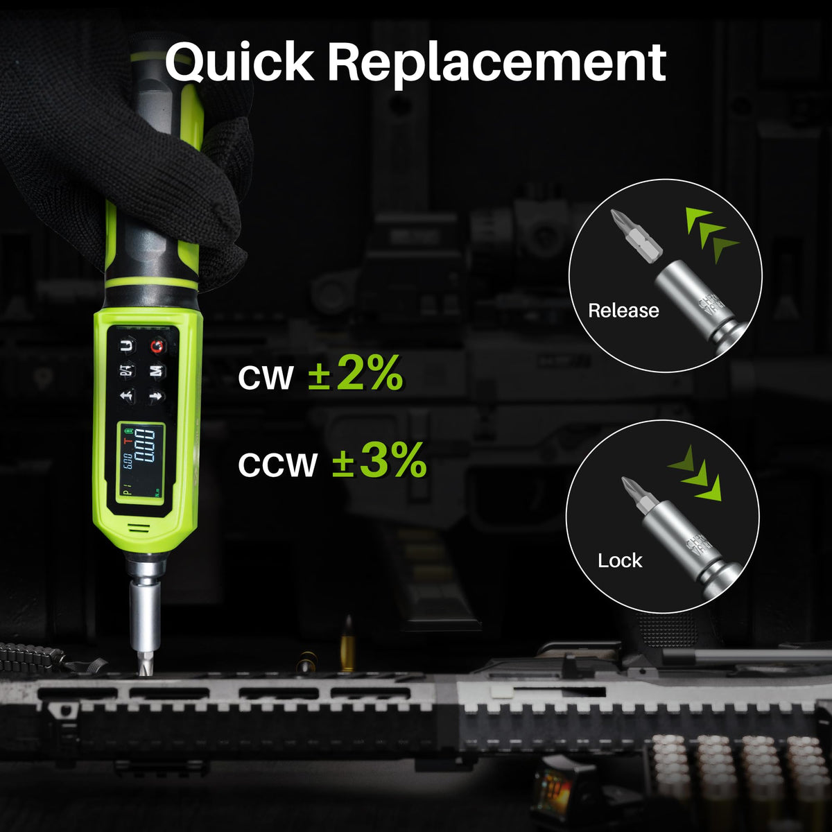 1/4" Drive Digital Torque Screwdriver G6366