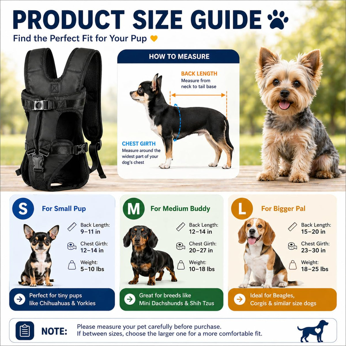 Legs Out Front Pet Carrier Backpack for Small Medium Dogs Cats up to 25lbs Q850515