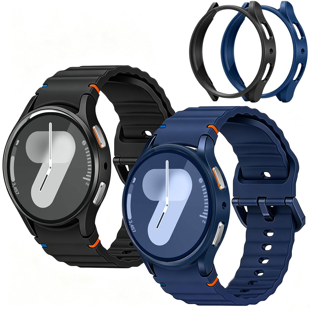 2 Pack Watch Bands & Protector Case U120689