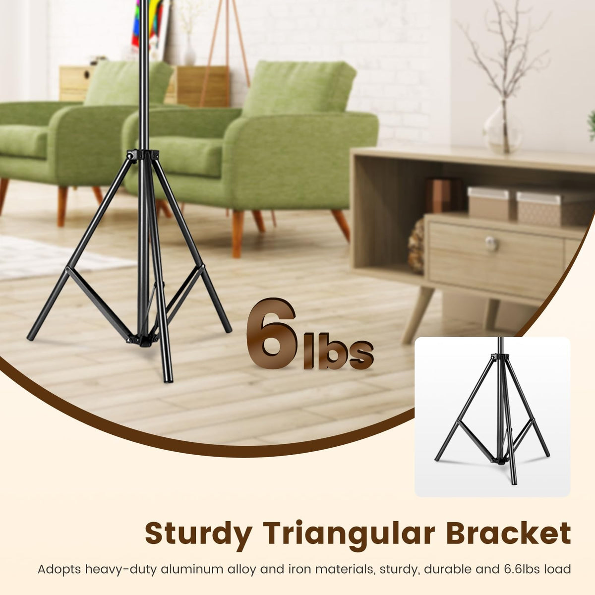 6.5 x 10ft Backdrop Support Stand Kit Z837