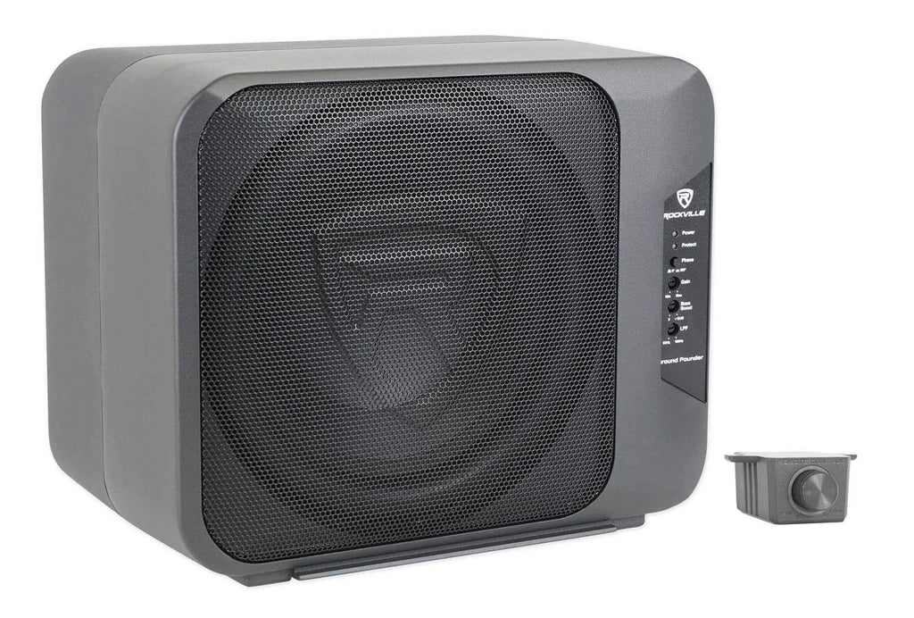 Dual 10.5" Powered Car Subwoofer L639944