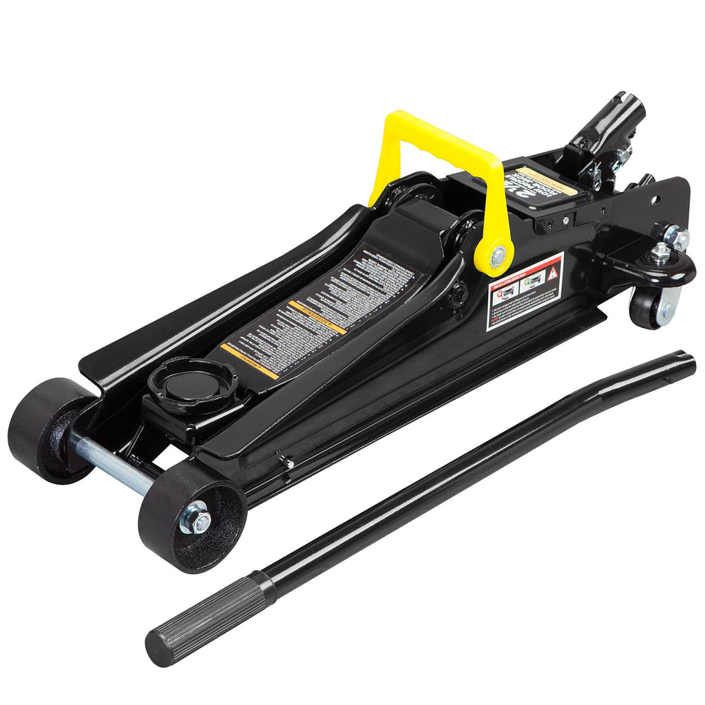 2.5 Ton Low Profile Hydraulic Trolley Jack, Black J476