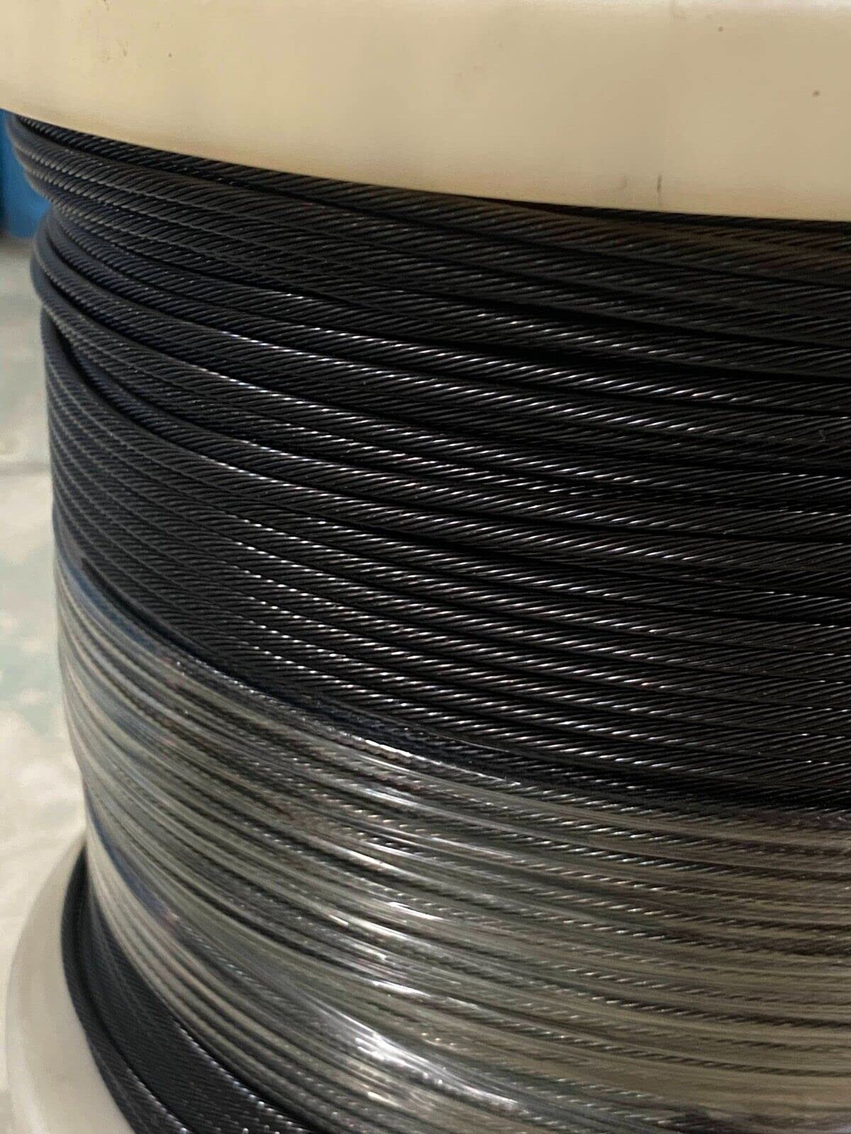 1/8'' 1x19 T316 Stainless Steel Cable 1000ft D943