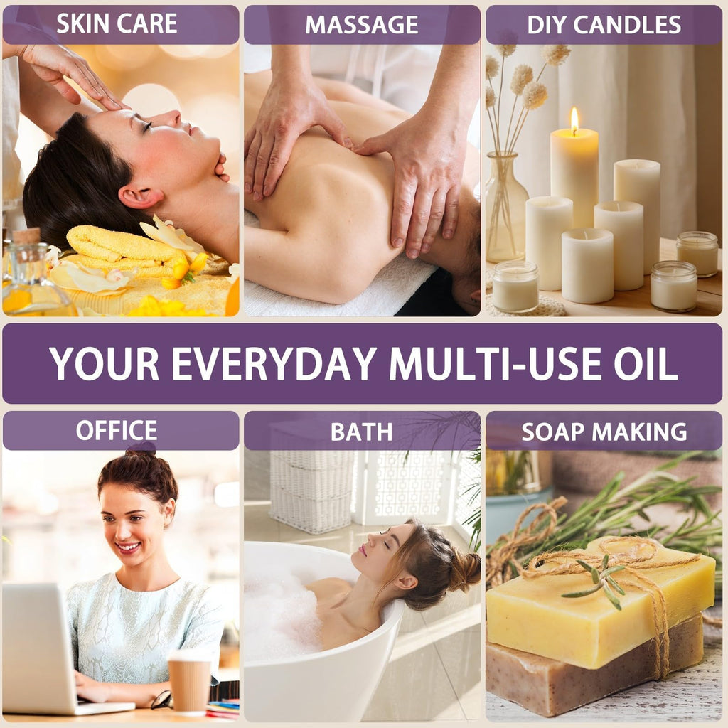 Lavender & Marjoram Essential Oil 4 Fl Oz D526736