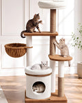 52" Corduroy Cat Tree Tower I291251