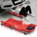 40 in Low-Profile Rolling Mechanic Creeper, Red A615036