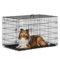 48 Inch Folding Metal Dog Crate Q251501