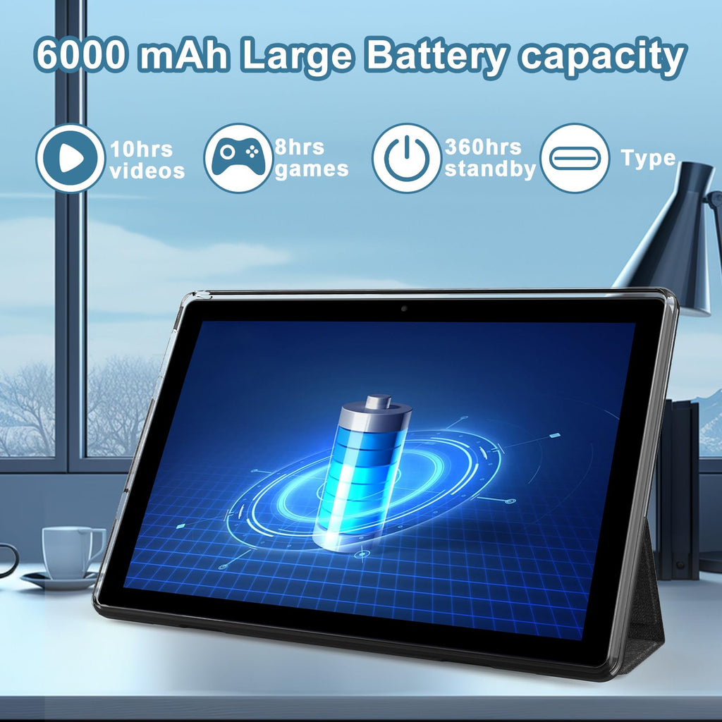 10 inch Tablet 12GB RAM 64GB ROM Black I788