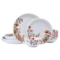 12 Piece Floral Bone China Dinnerware Set Z566695