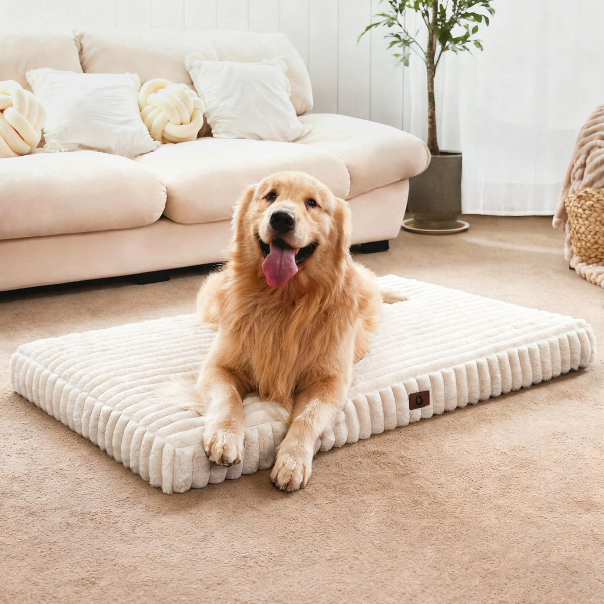 Orthopedic Foam Dog Bed with Waterproof Lining Z579987