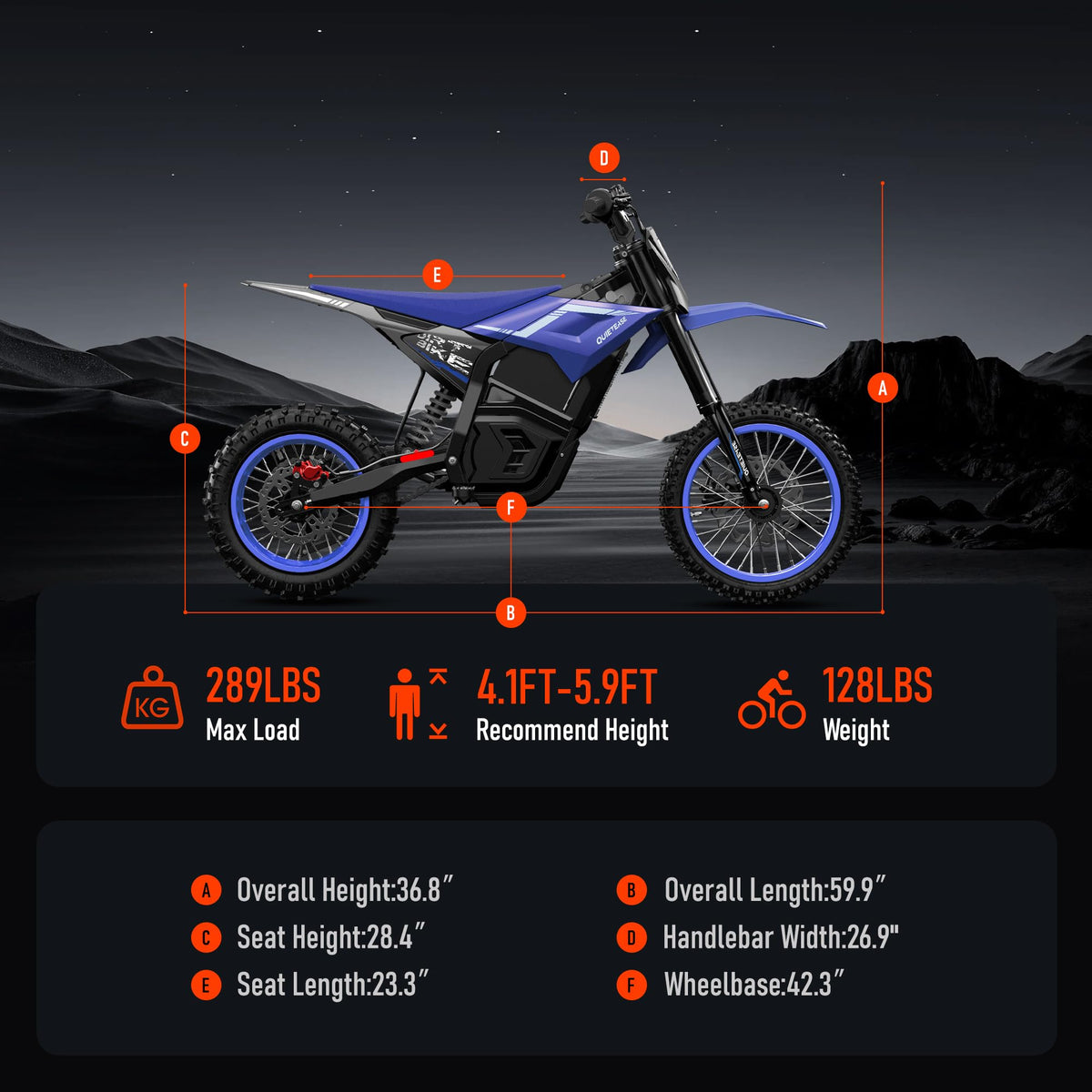 3000W Electric Dirt Bike for Adults Teens S218646