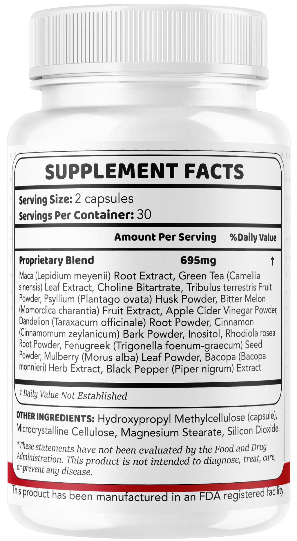 180 Capsules Supplement N2798