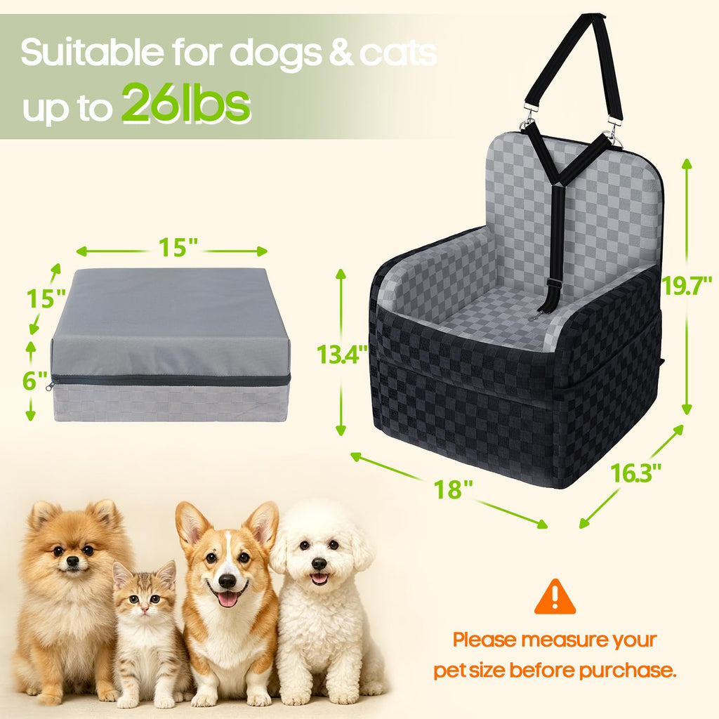 Waterproof Dog Booster Car Seat S617772
