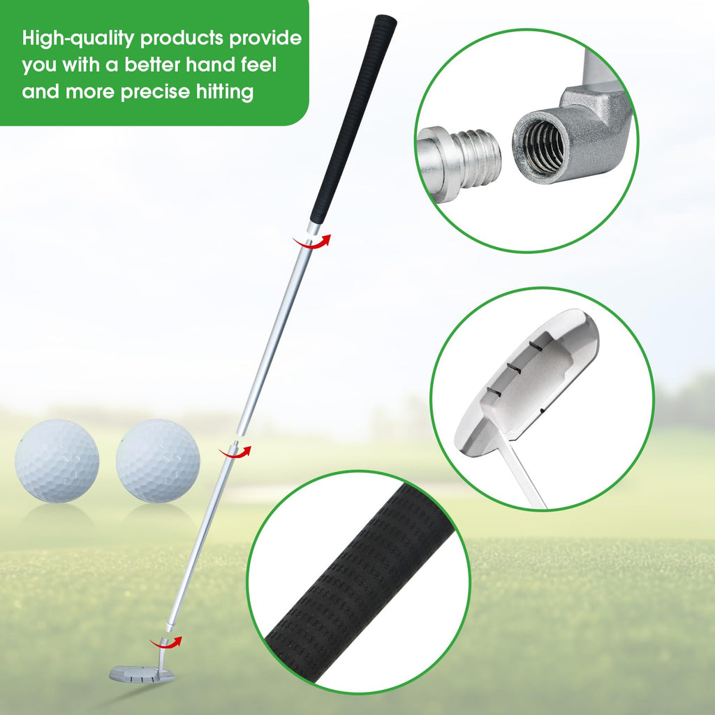Right Handed Golf Putter with 2 Golf Balls L78168
