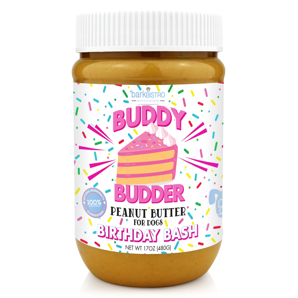 100% Natural Dog Peanut Butter 17oz D209109