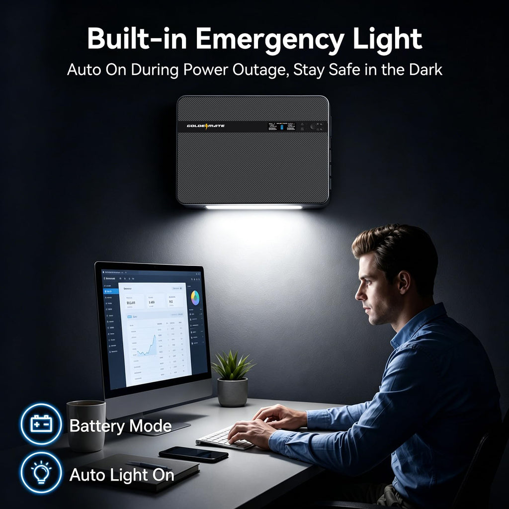 1500VA/1000W Lithium UPS Battery Backup & Surge Protector X13100