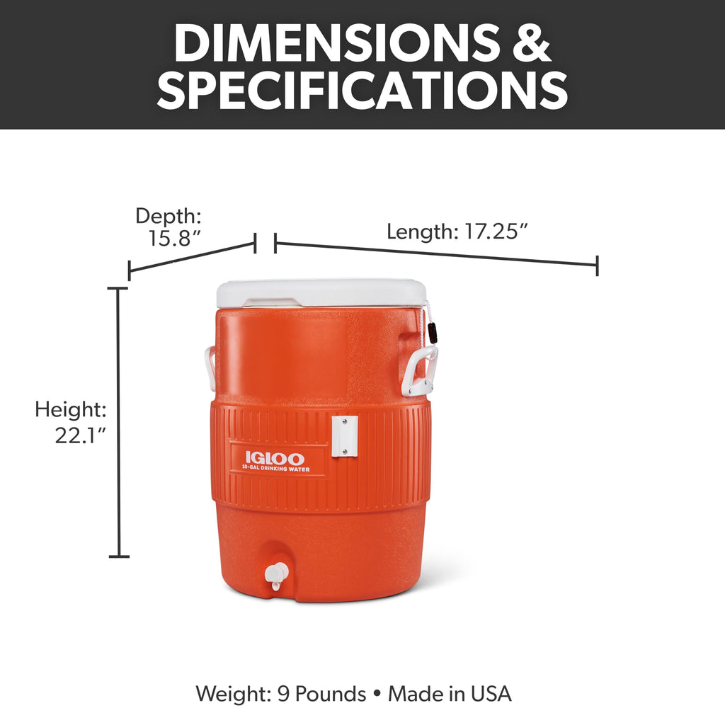 Insulated Beverage Dispenser with Spout E68660