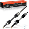 Set of 2 Front CV Axle Shaft Assembly A758