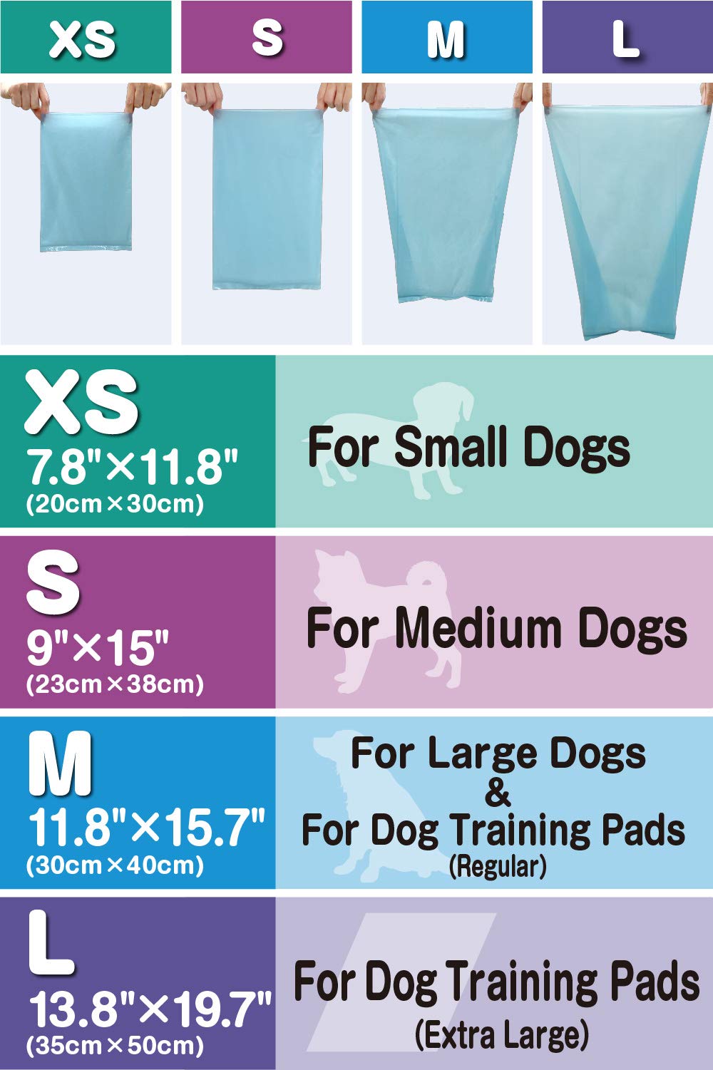 Unscented Dog Poop Bags 180 Count D380482