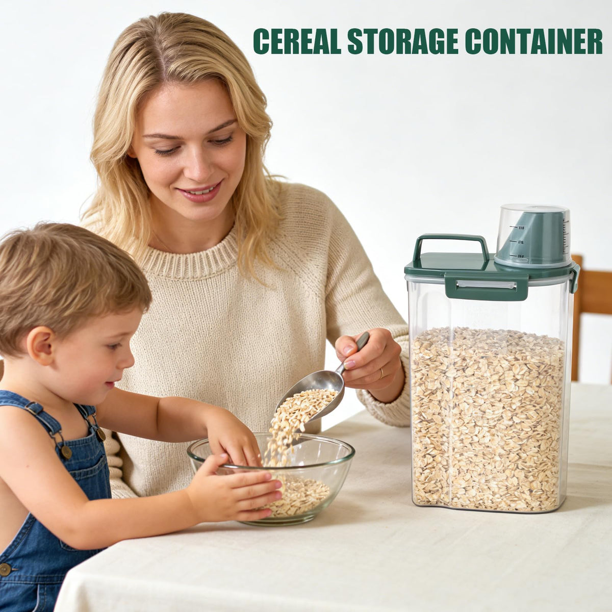 2 Pack 3 Lbs Pet Food Storage Containers M7231