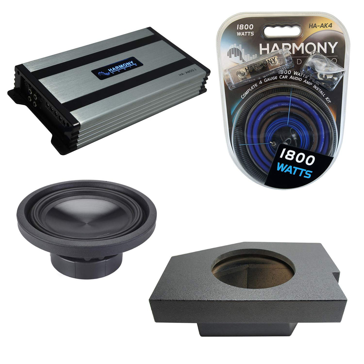 10" Sub Box with Amp K9478