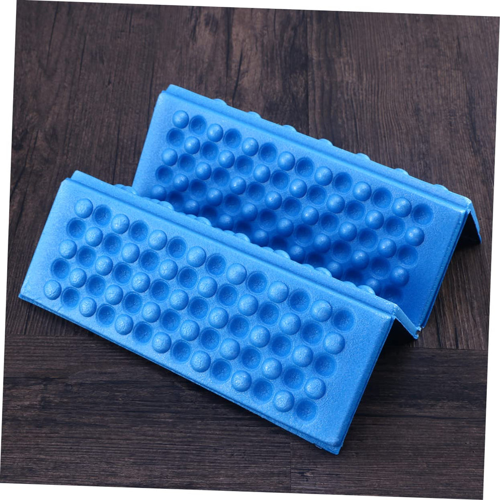 2 Pcs Folding Camping Seat Cushions with Storage Bag Z936