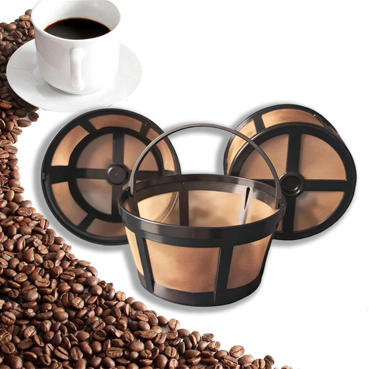 304 Coffee Filter Basket Dishwasher Safe Q5758