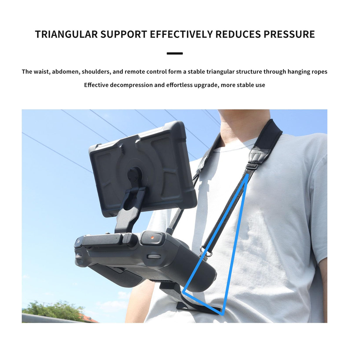 Aluminum Alloy Crossbar, Belly Support & Adjustable Lanyard Kit W984