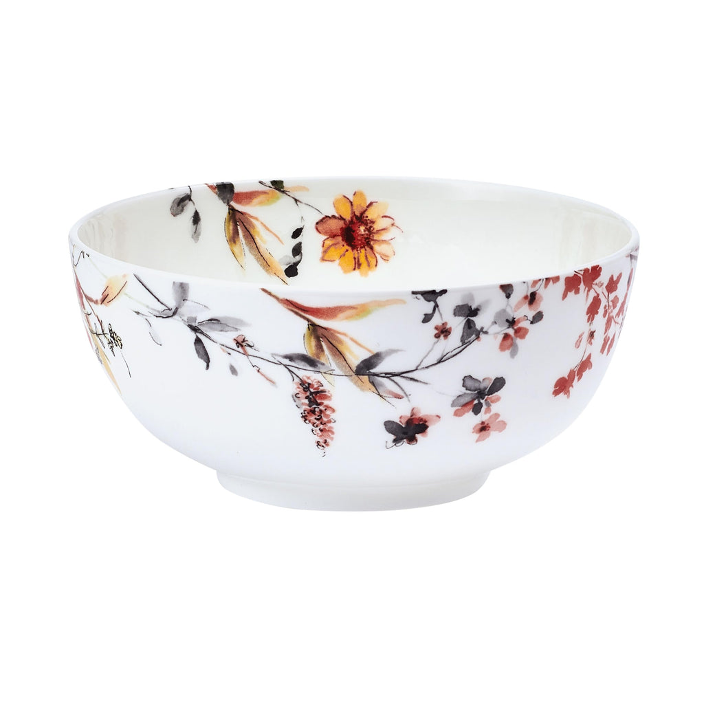 12 Piece Floral Bone China Dinnerware Set Z566695