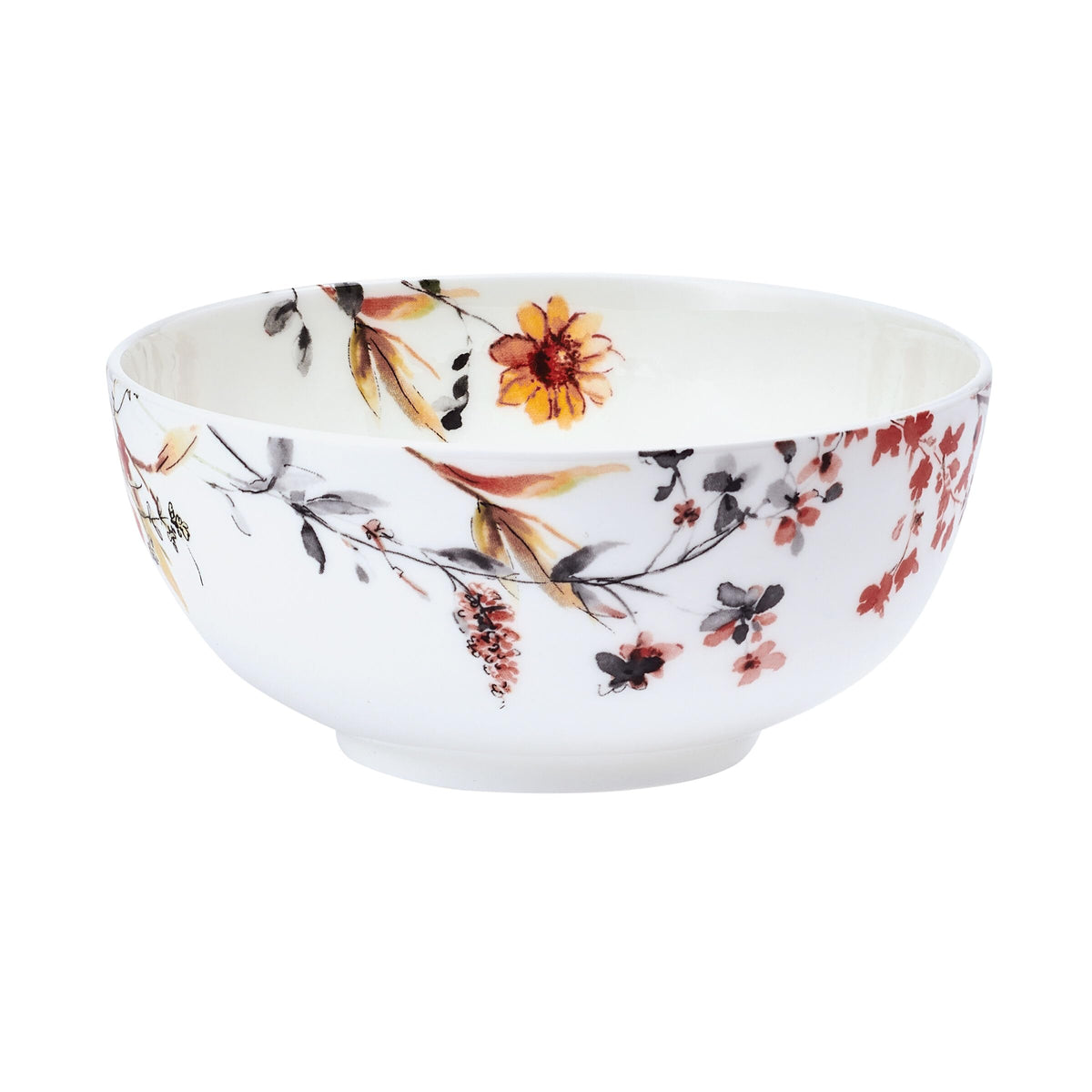 12 Piece Floral Bone China Dinnerware Set Z566695