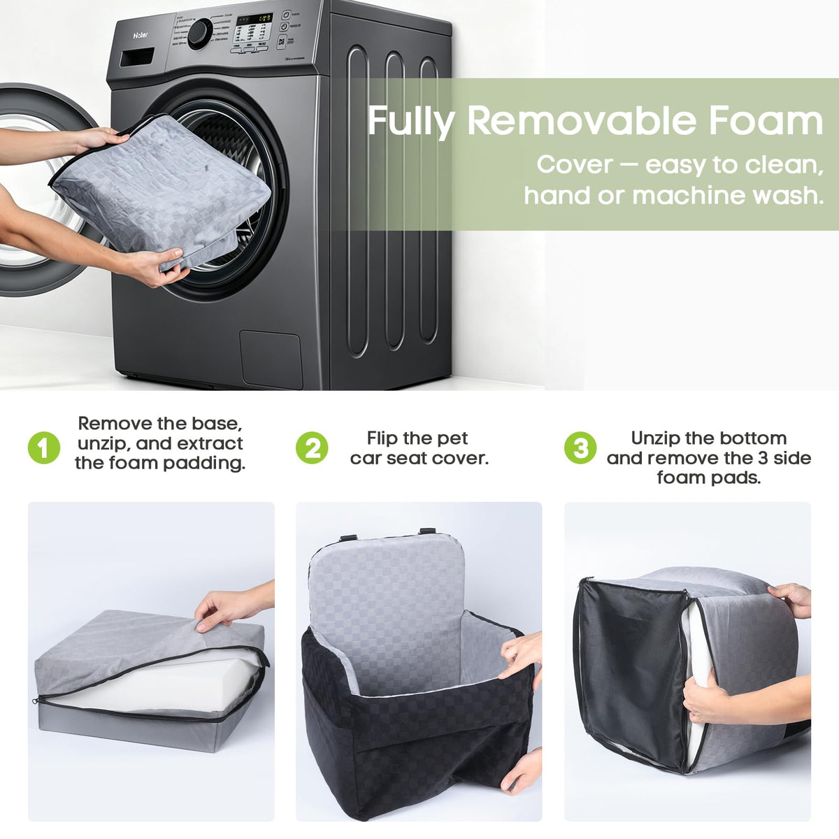 Waterproof Dog Booster Car Seat S617772